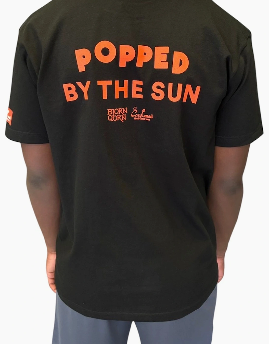 Popped by The Sun T-Shirt - Black