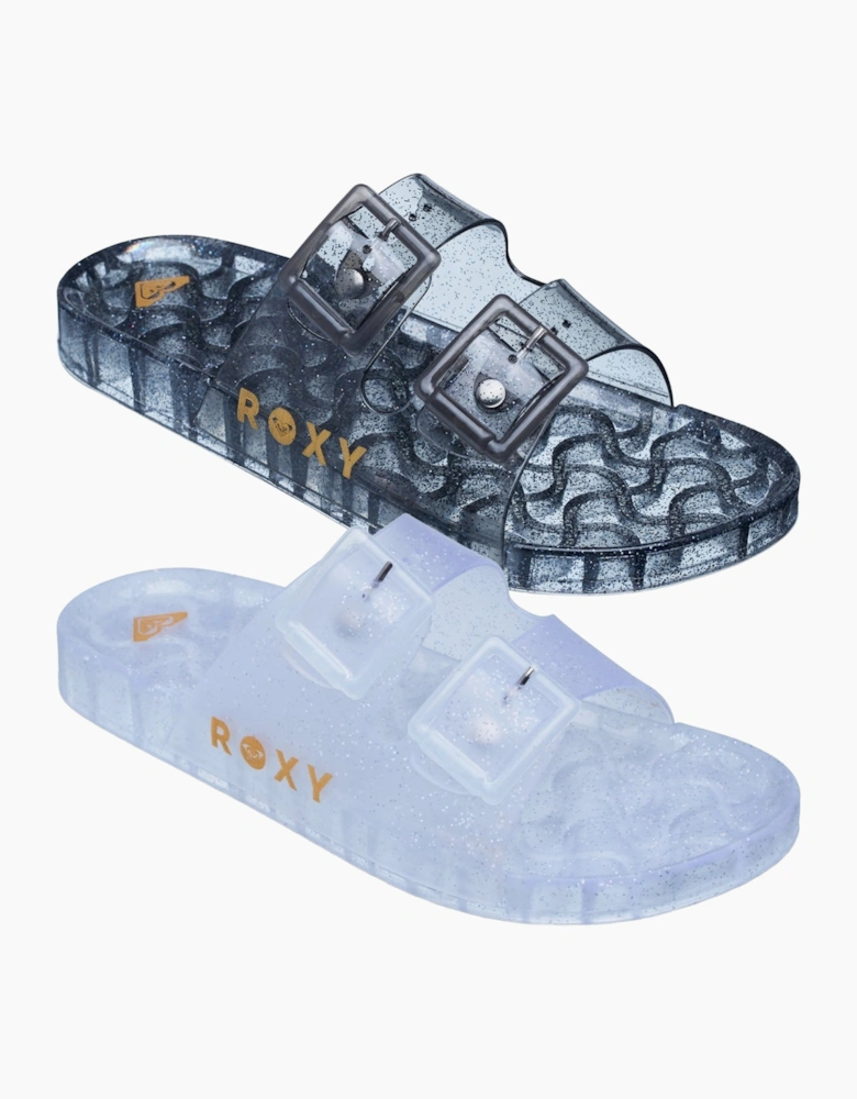 Roxy Womens Kattie Glitter Sandals