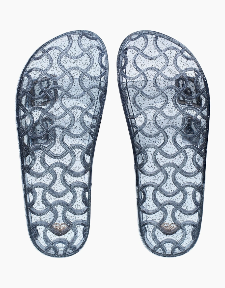 Roxy Womens Kattie Glitter Sandals