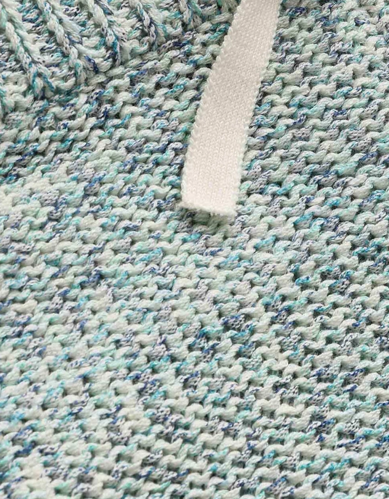 Zimmermann Girls Patience Knit Shorts in Blue