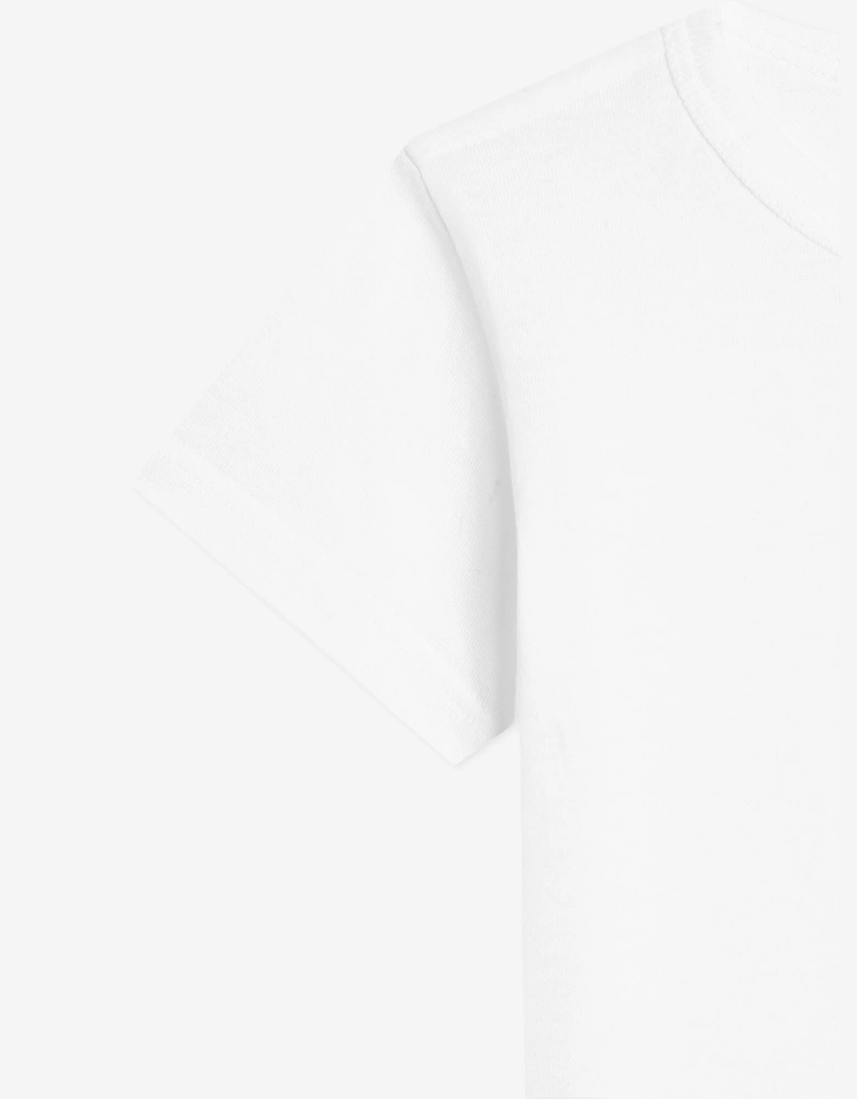 Dolce & Gabbana Baby Boys Logo T-Shirt in White