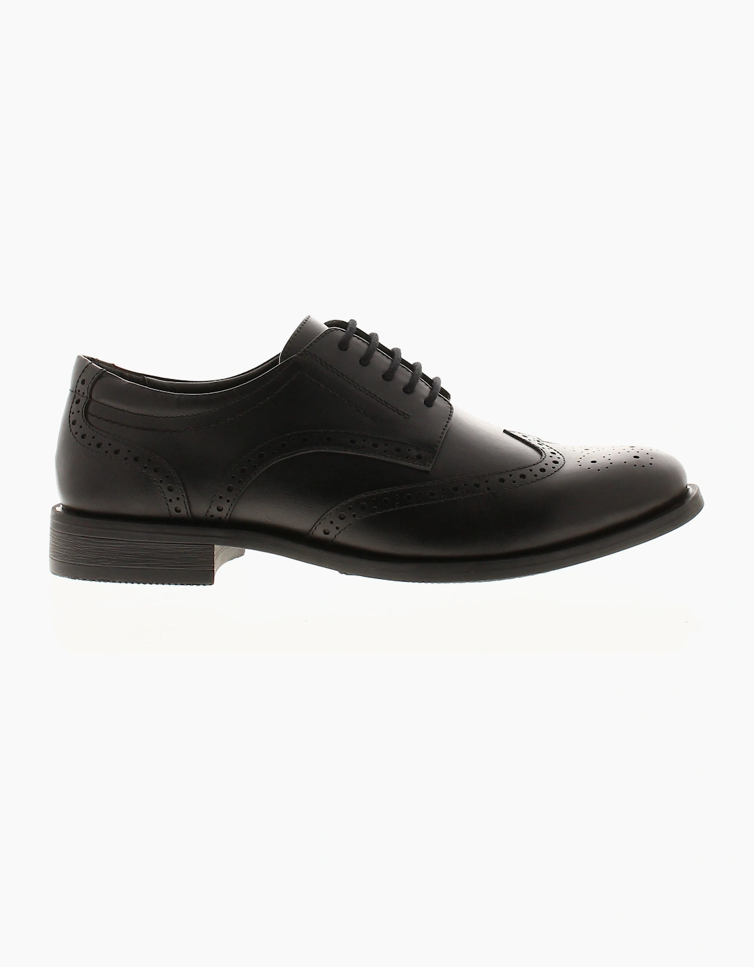 Business Class Mens Shoes Smart Lance Leather black UK Size