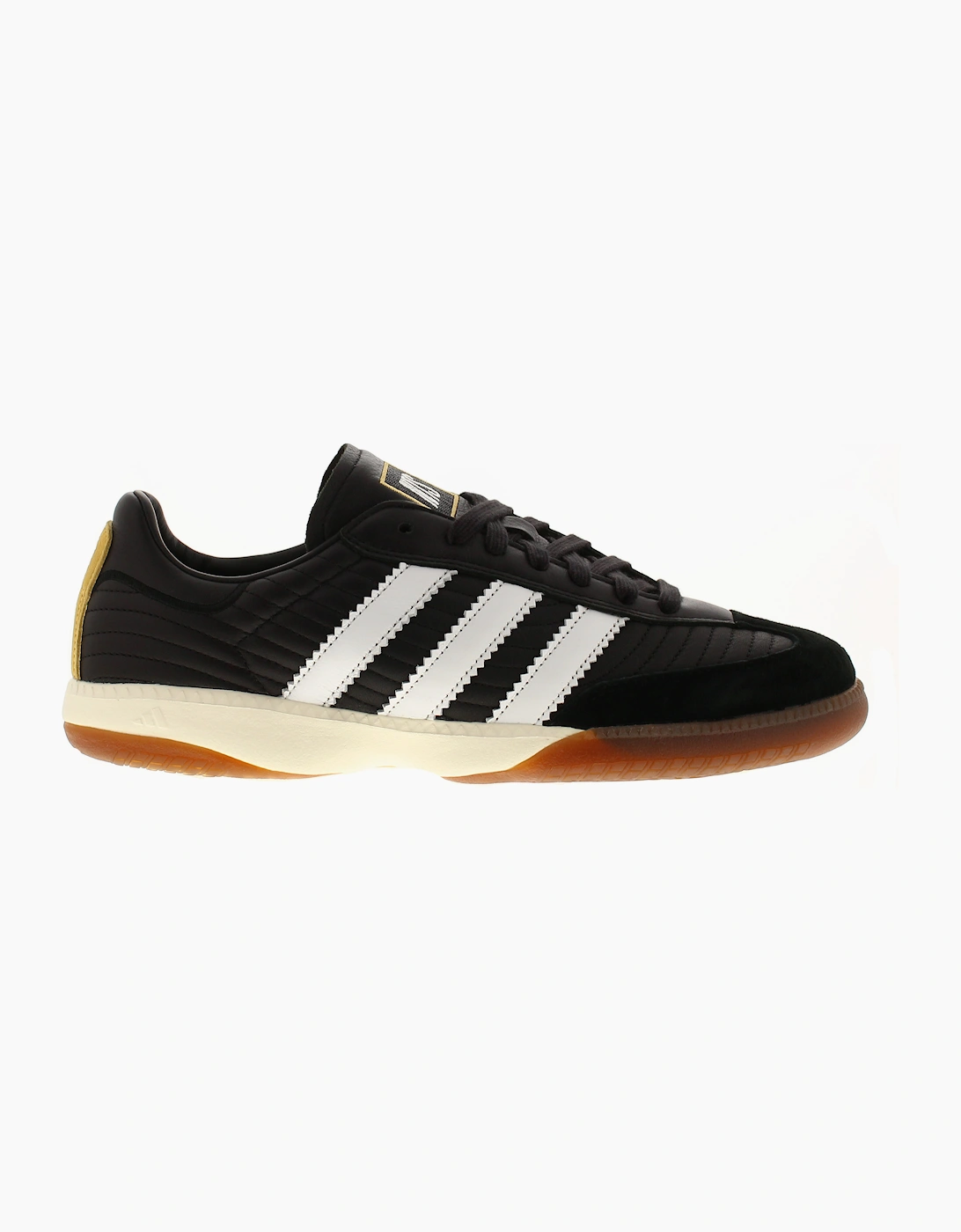 Adidas Originals Mens Trainers Samba Nts Leather Lace Up black white UK Size