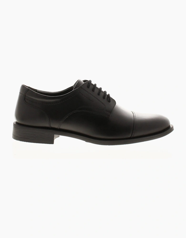 Business Class Mens Shoes Smart Bruce Leather black UK Size