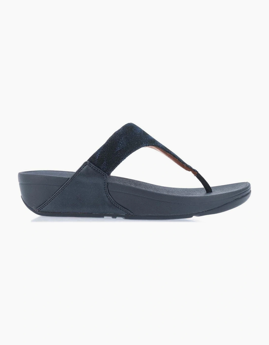 Lulu Glitz Toe Post Sandals