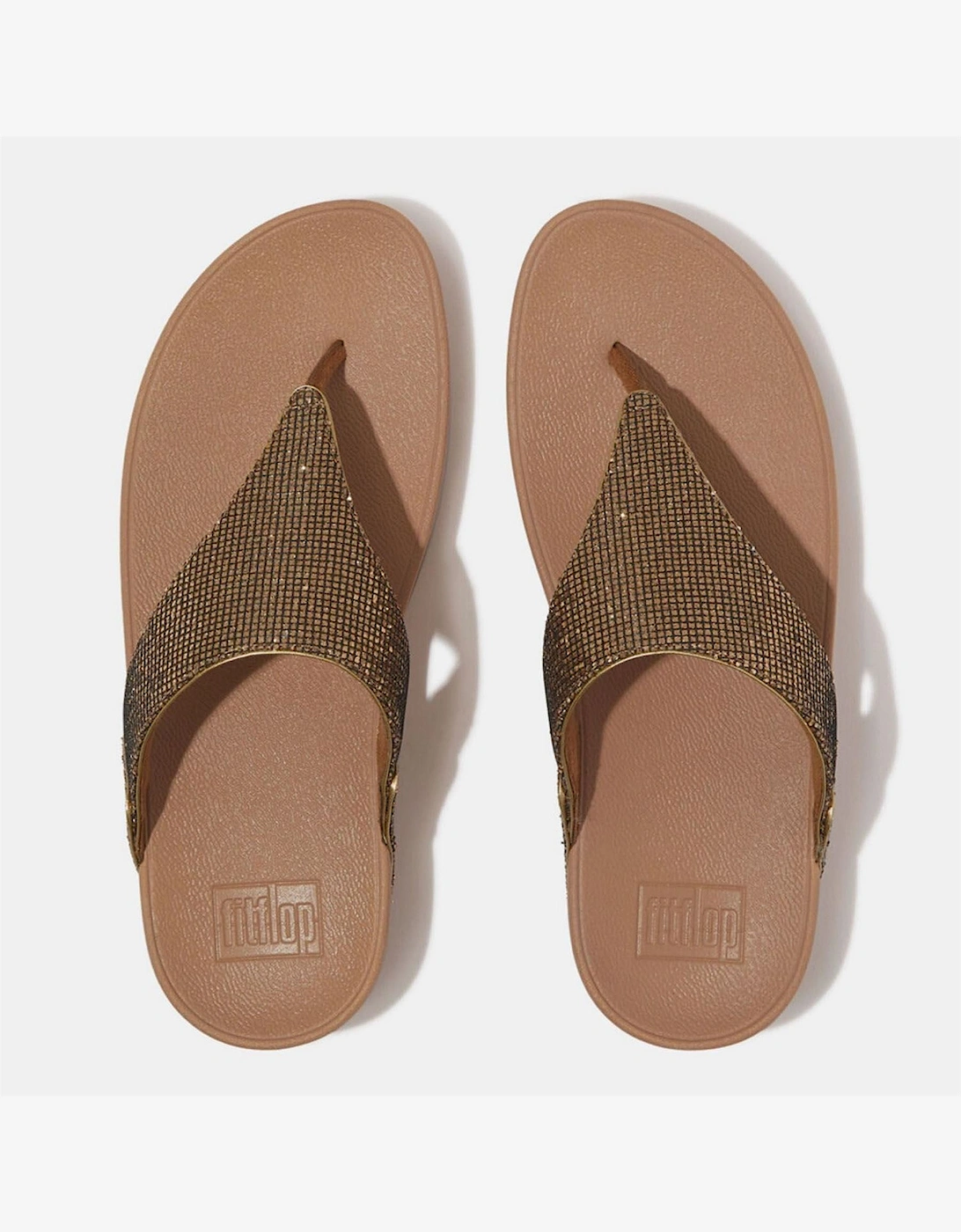 Glitterball Toe Post Sandals