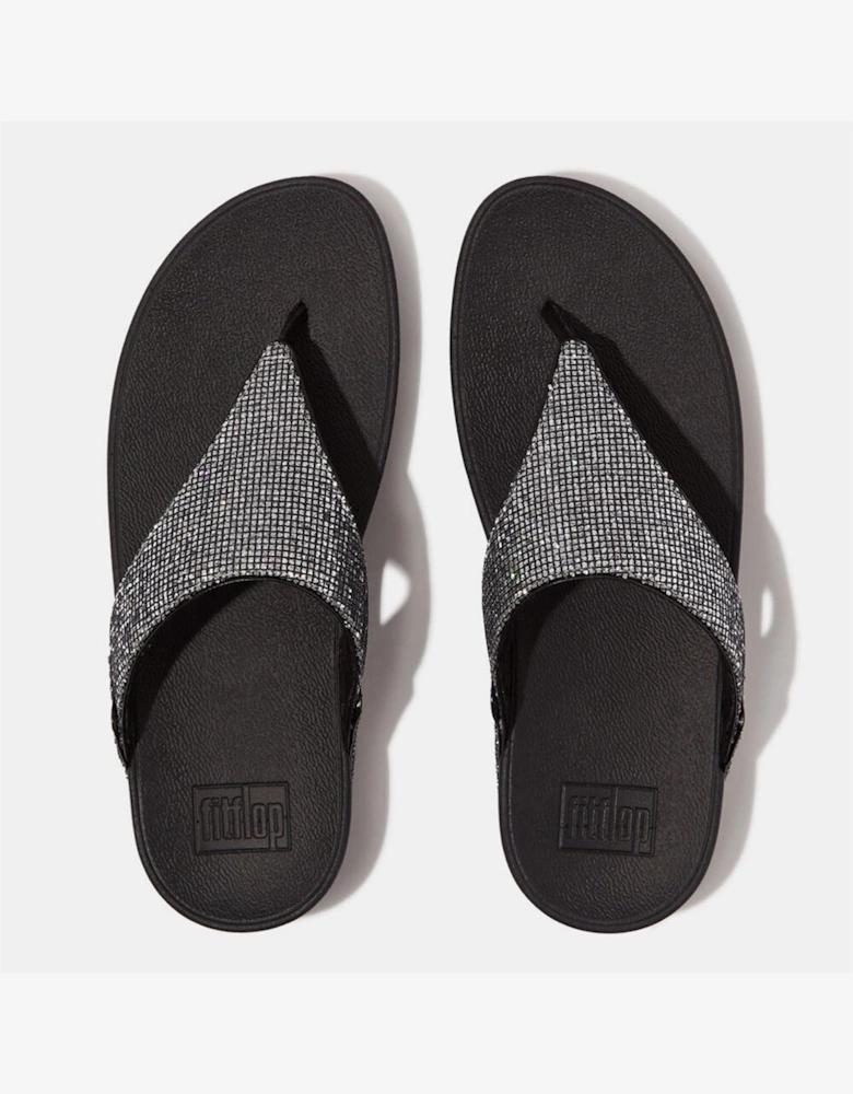 Glitterball Toe Post Sandals