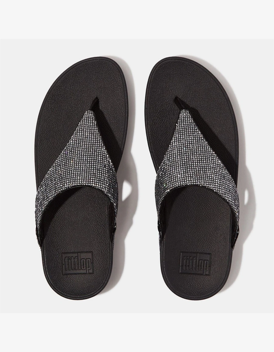 Glitterball Toe Post Sandals