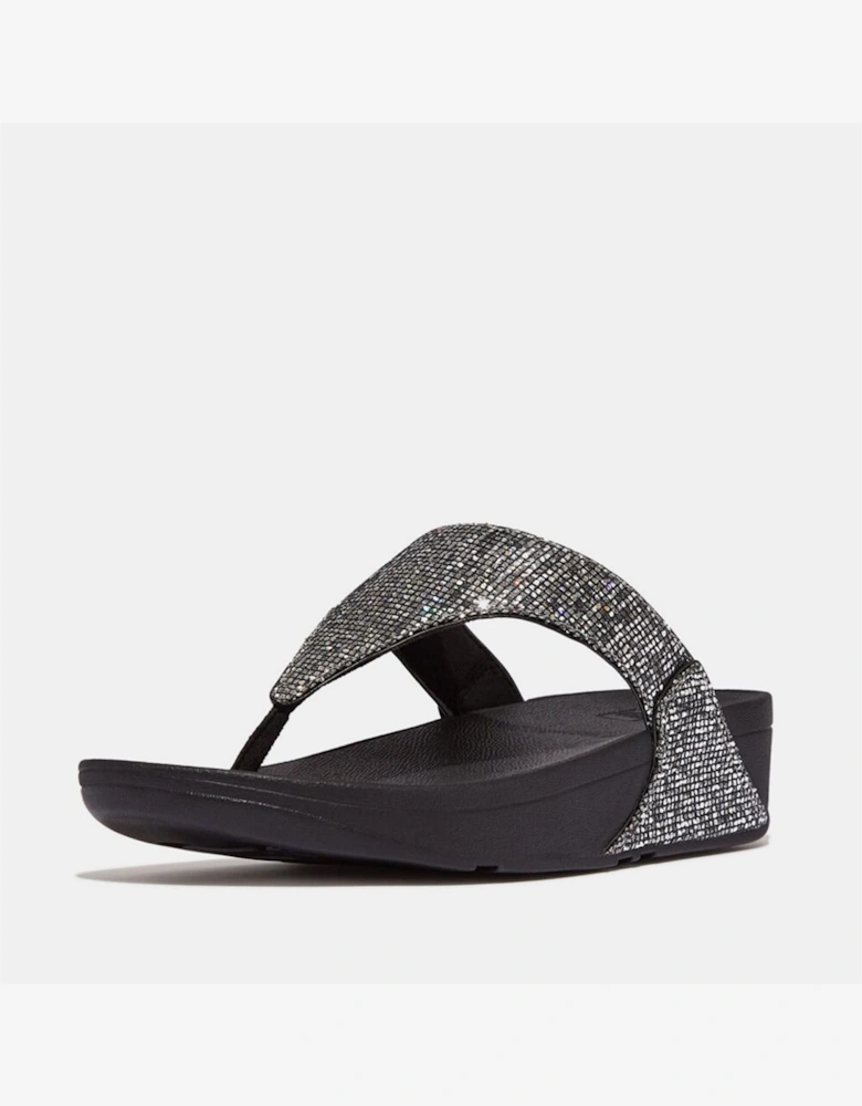 Glitterball Toe Post Sandals