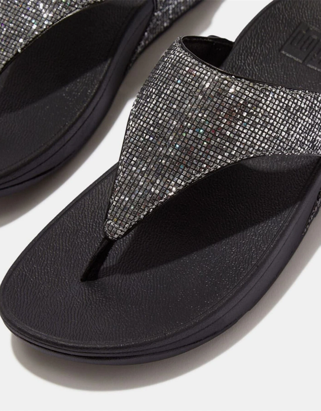 Glitterball Toe Post Sandals