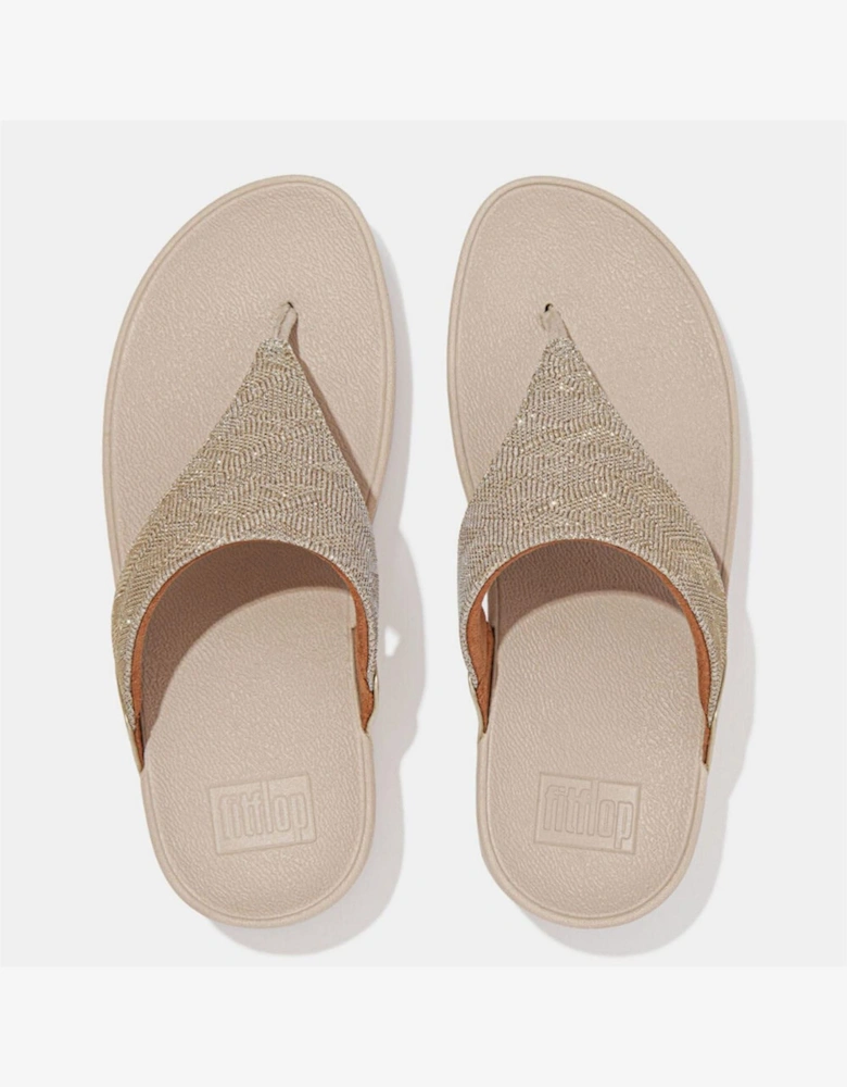 Glitz Toe Post Sandals