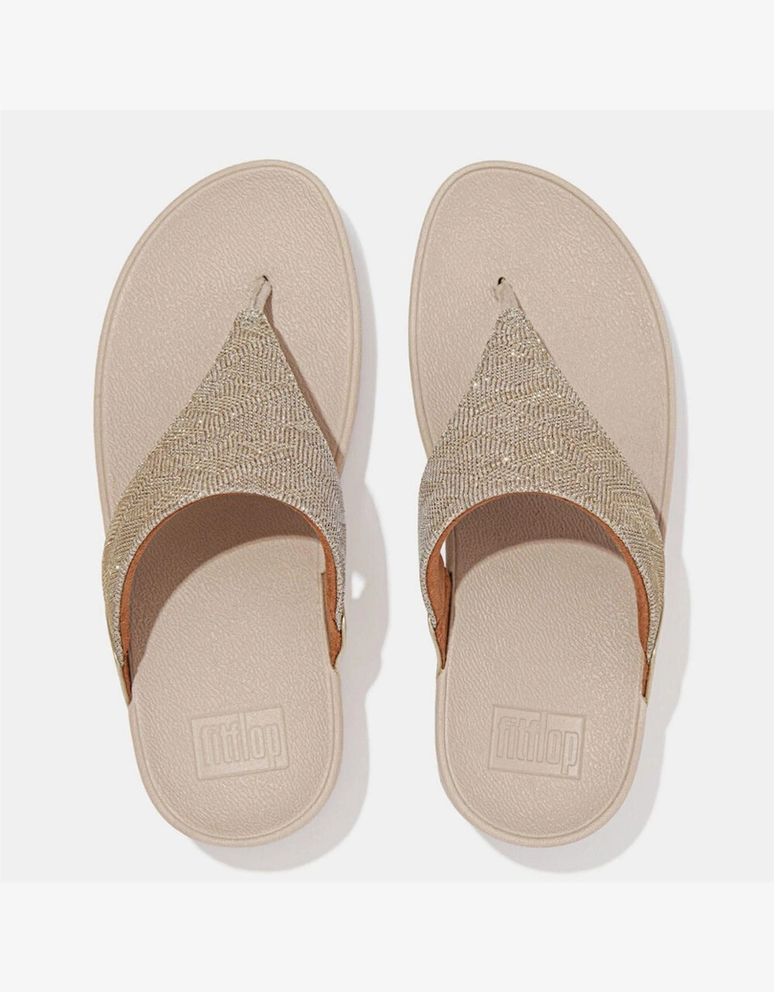 Glitz Toe Post Sandals