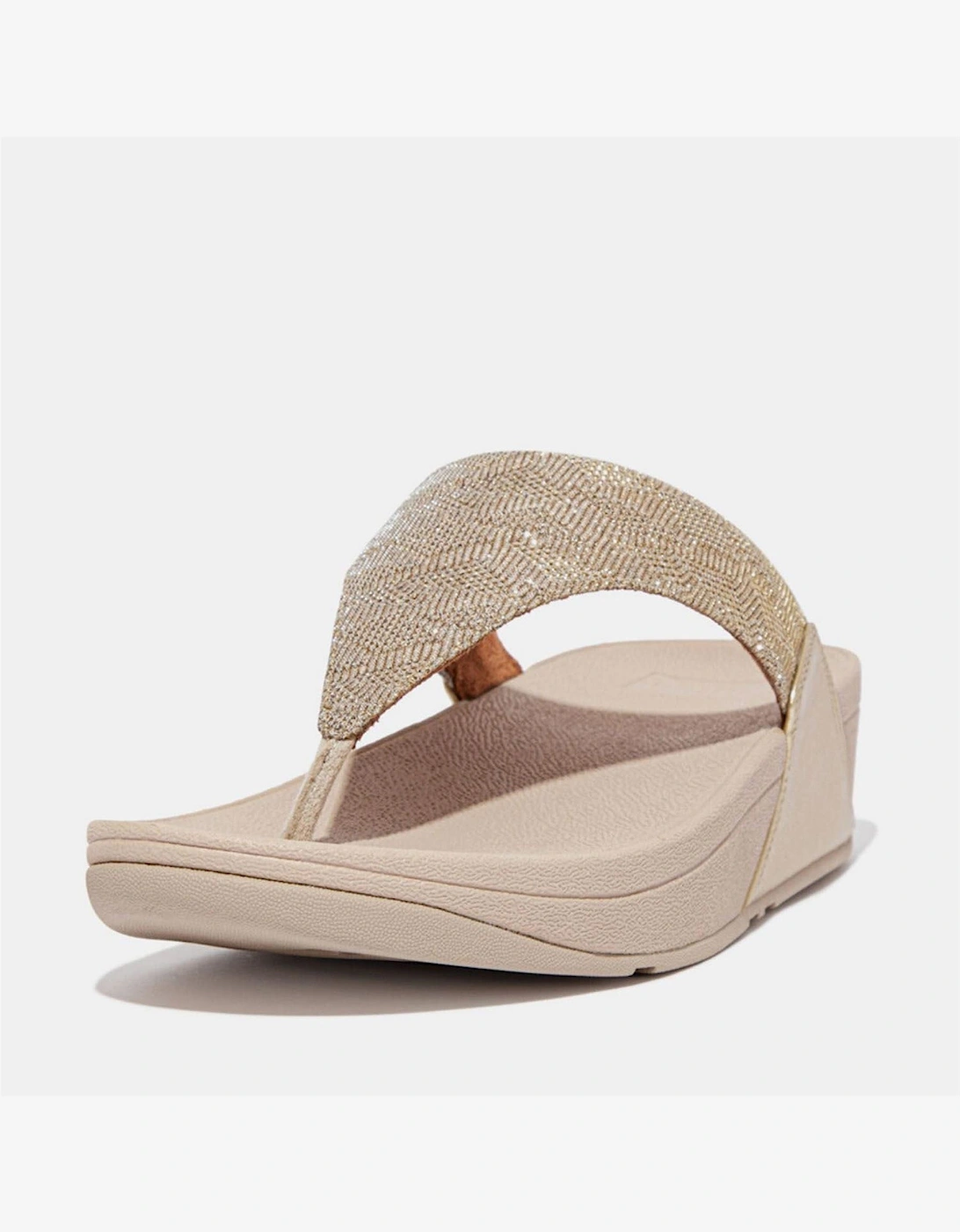 Glitz Toe Post Sandals