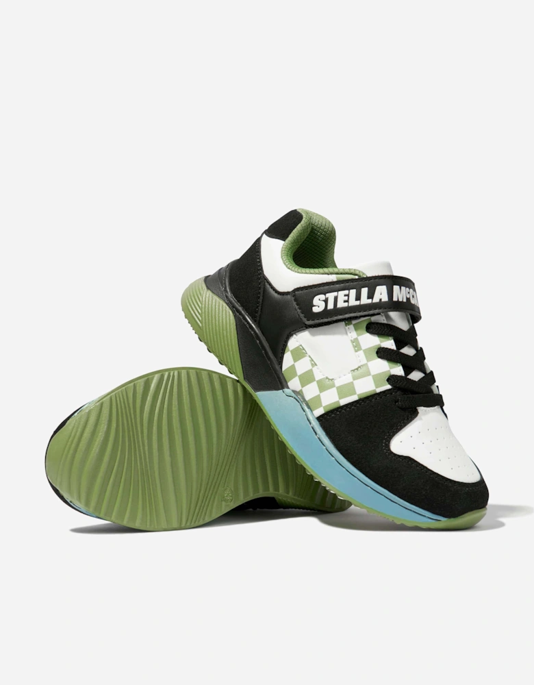 Stella McCartney Boys Logo Trainers in Multicolour