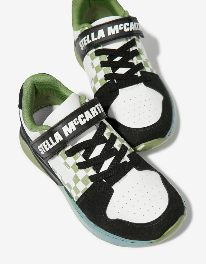 Stella McCartney Boys Logo Trainers in Multicolour