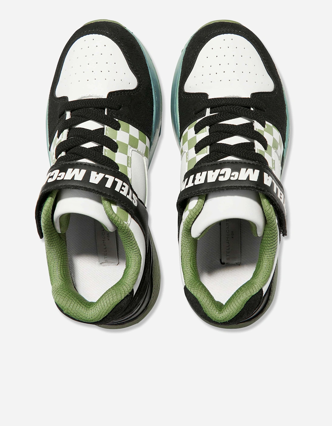 Stella McCartney Boys Logo Trainers in Multicolour