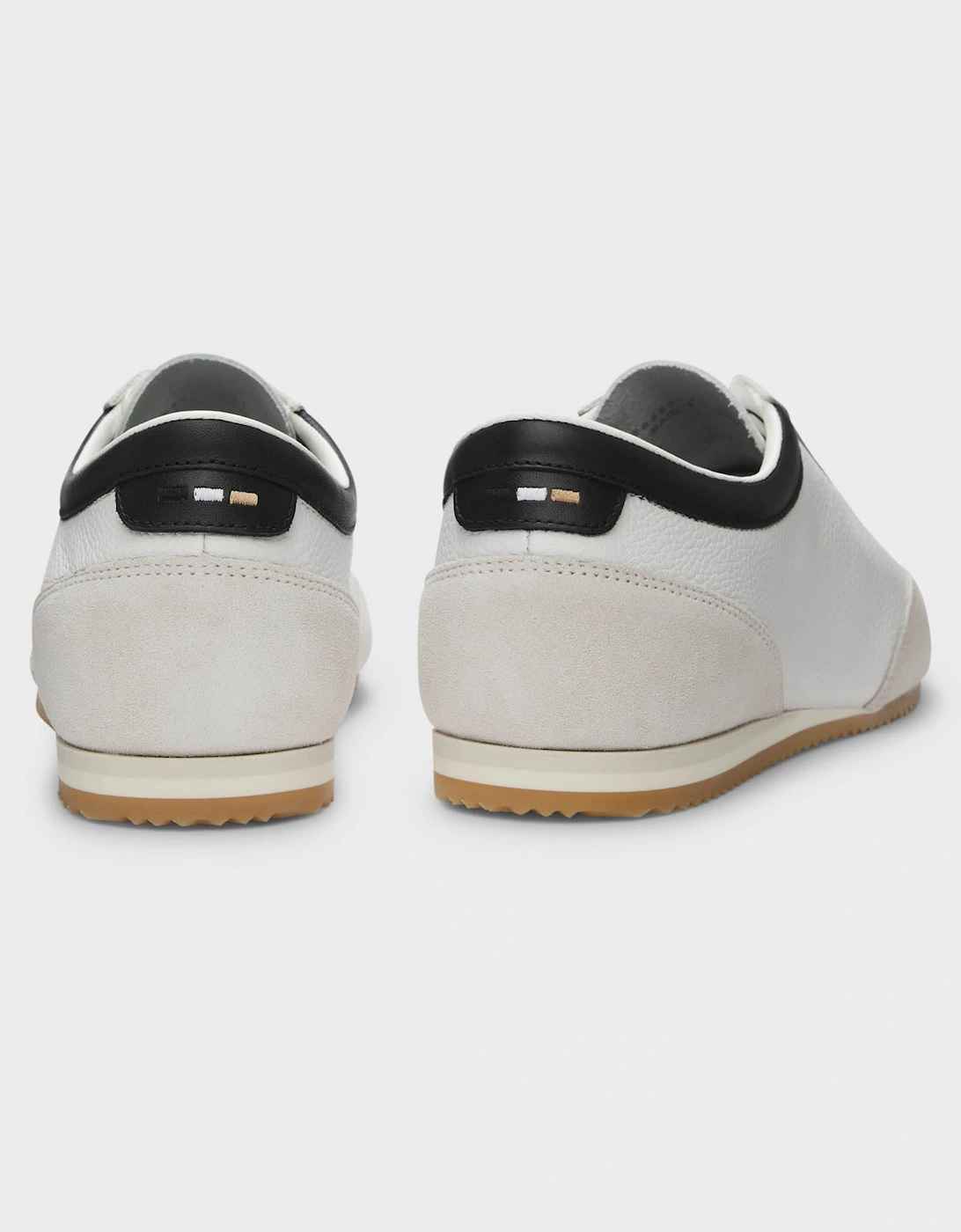 BOSS Orange Lineor Low Profile Mens Trainers - Open White 121