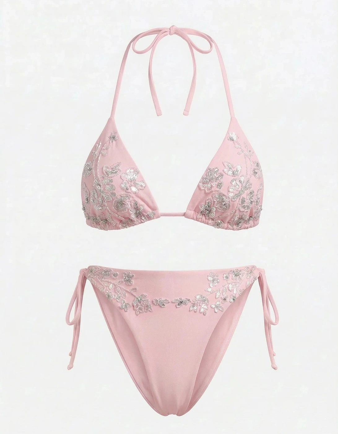 Stella Ocean Bikini Bottom in Pink