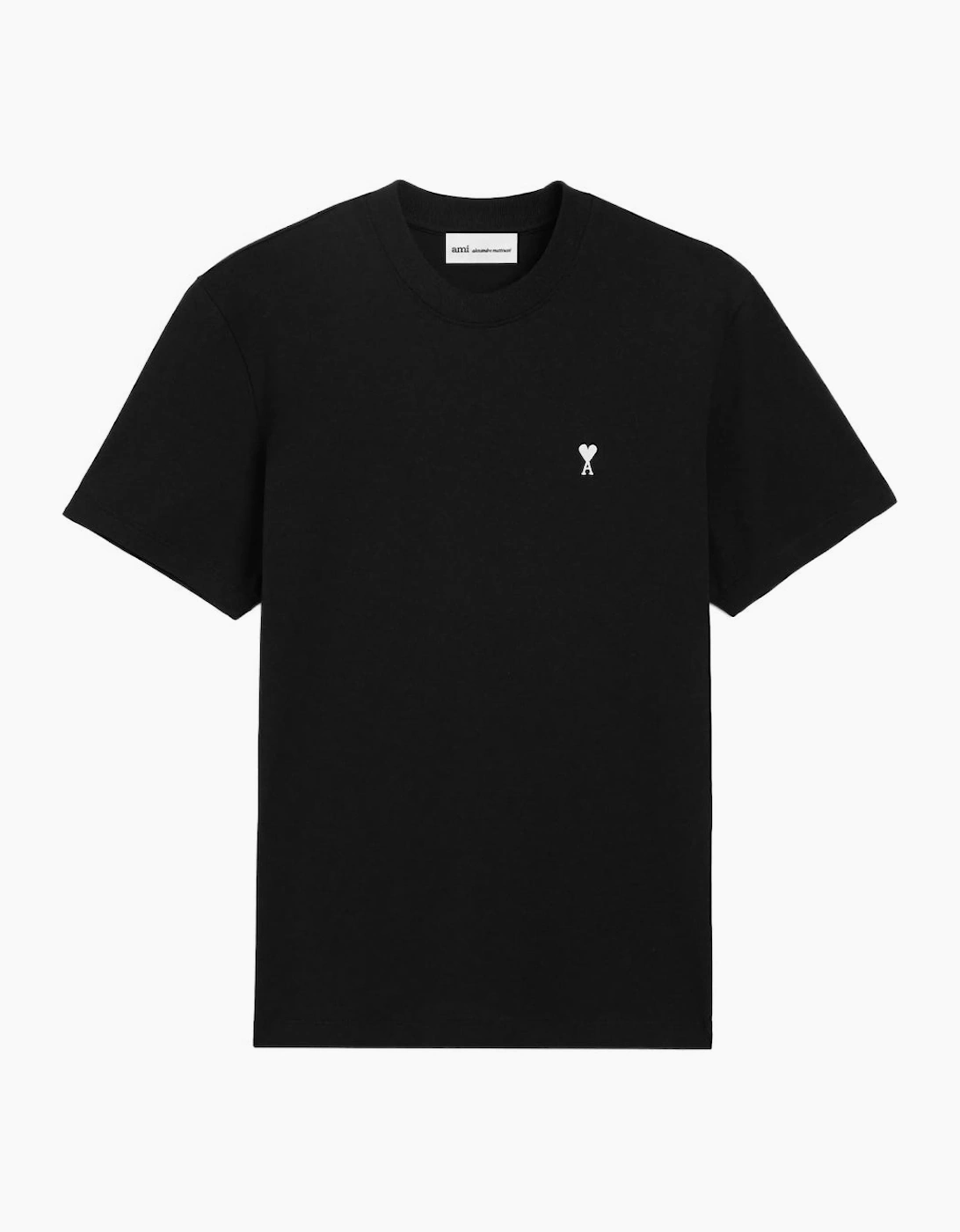 Ami De Coeur Contrast Black T-Shirt