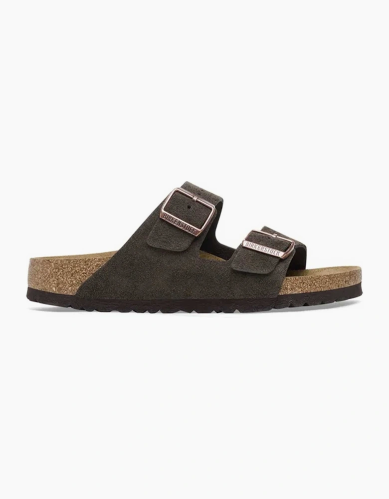 BIRKENSTOCK ARIZONA SUEDE SANDALS MOCHA