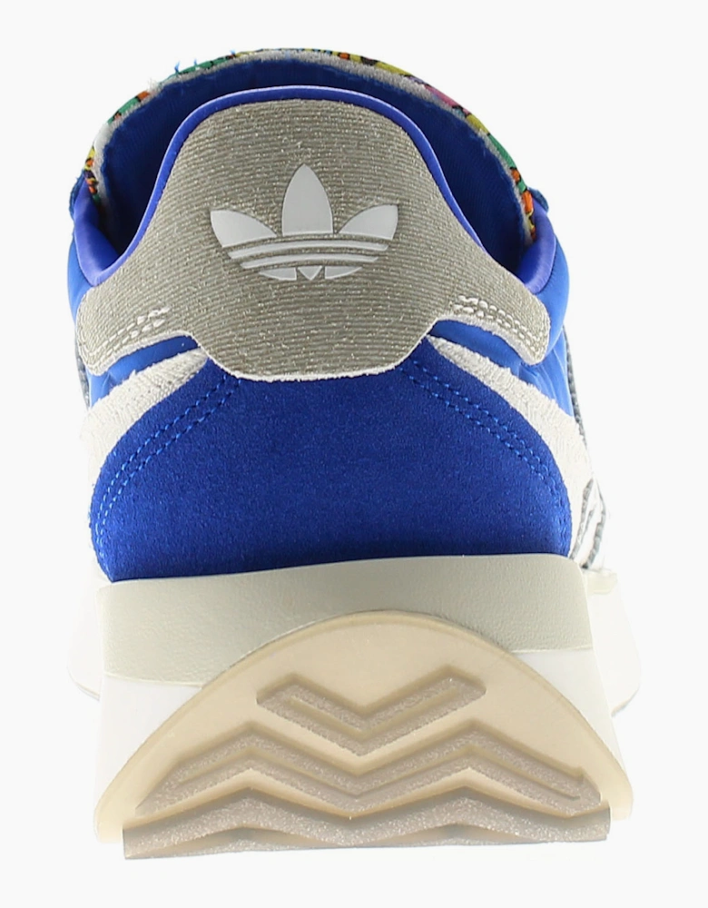 Adidas Originals Mens Trainers Country Xlg Lace Up blue grey white UK Size