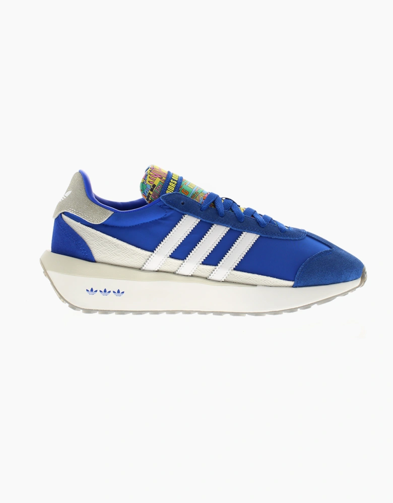 Adidas Originals Mens Trainers Country Xlg Lace Up blue grey white UK Size