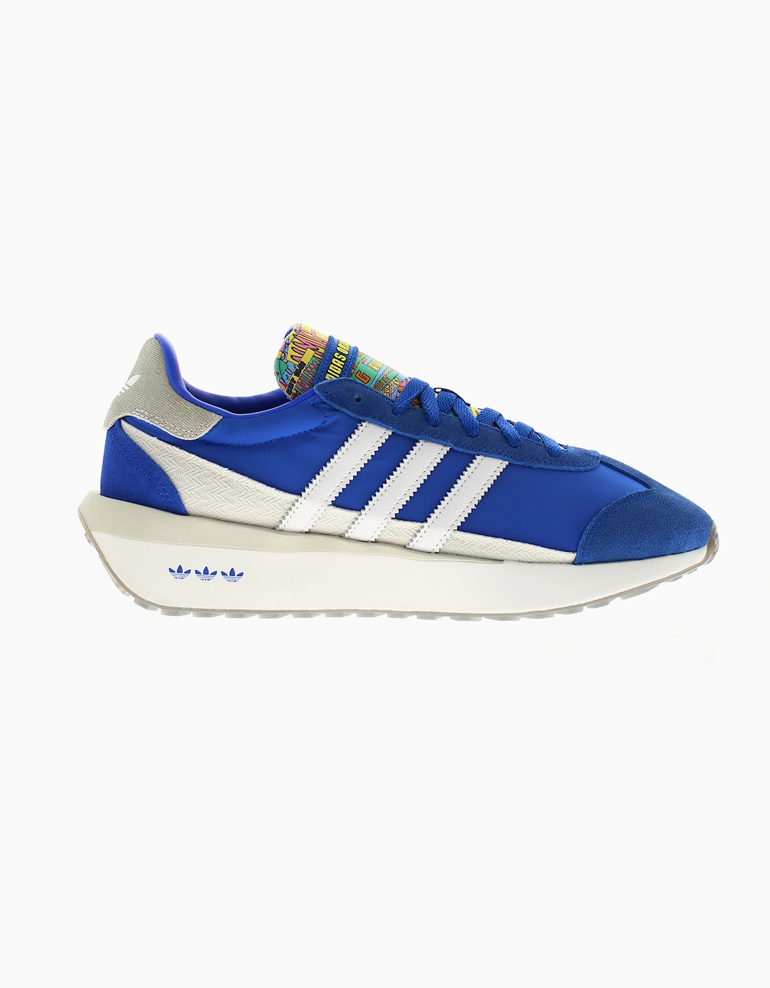 Adidas Originals Mens Trainers Country Xlg Lace Up blue grey white UK Size