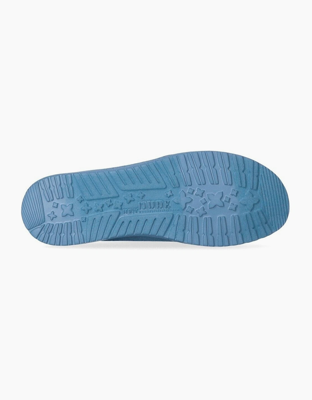 Hey Dude Wally Slip Canvas Moc Shoe Elemental Blue