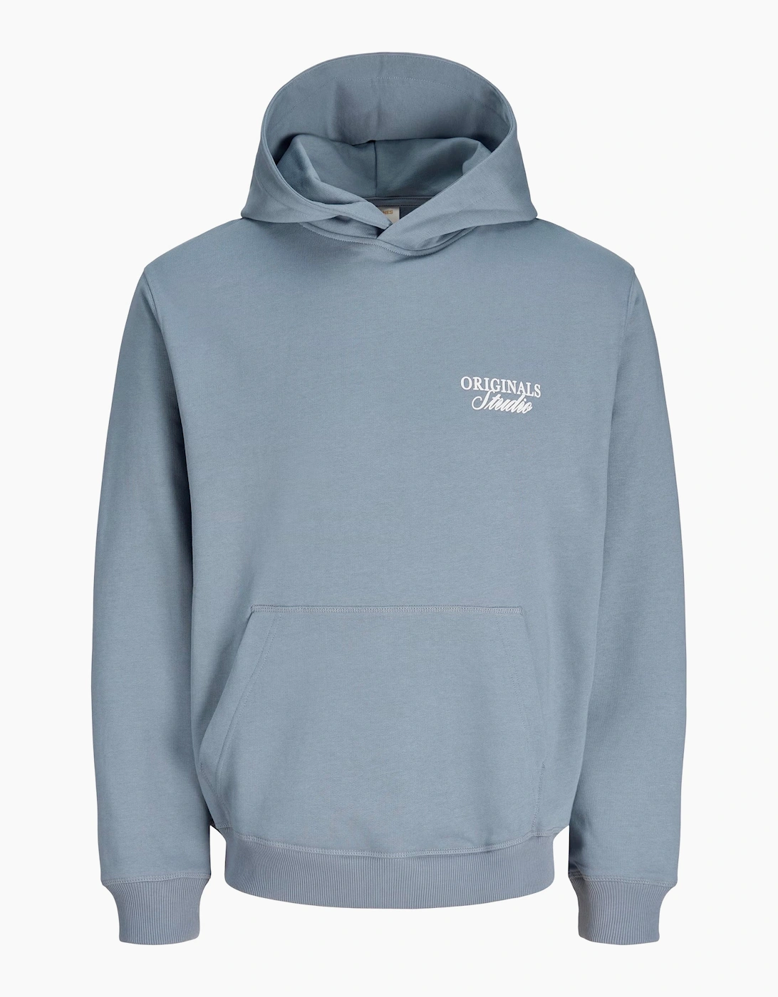 Jack & Jones JJ Overhead Hoodie light brushed with a soft inside finish Tradewinds