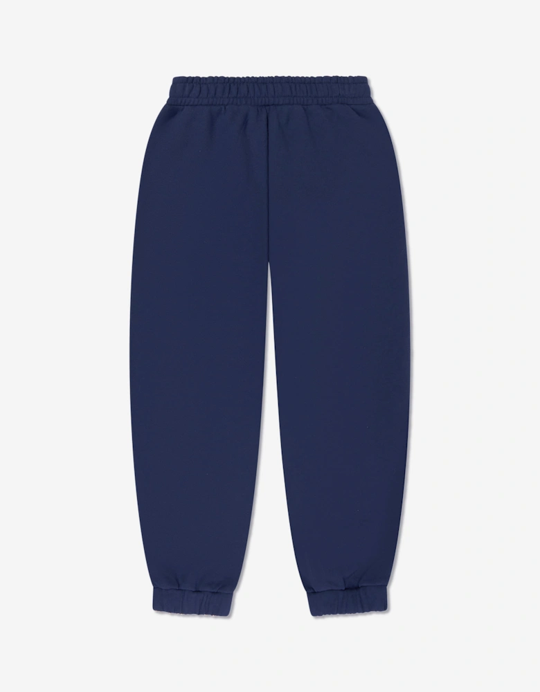 Fendi Boys Logo Joggers in Navy