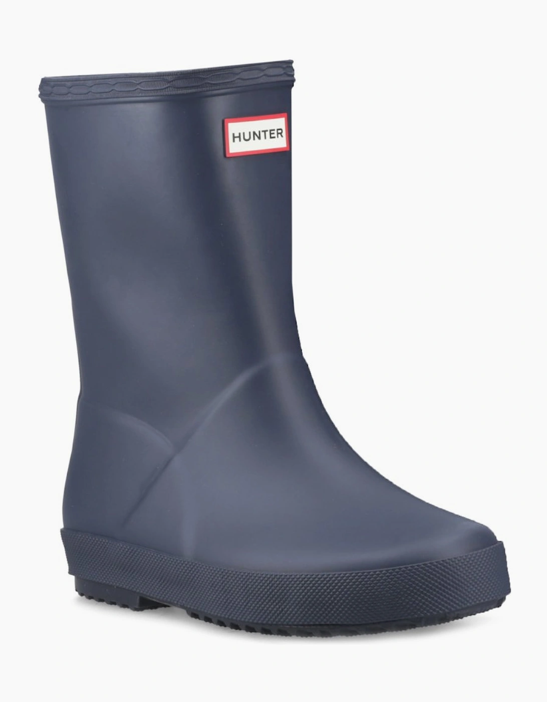 Hunter Girls Navy First Matte Wellingtons  5/5 Years Size 5 Kids
