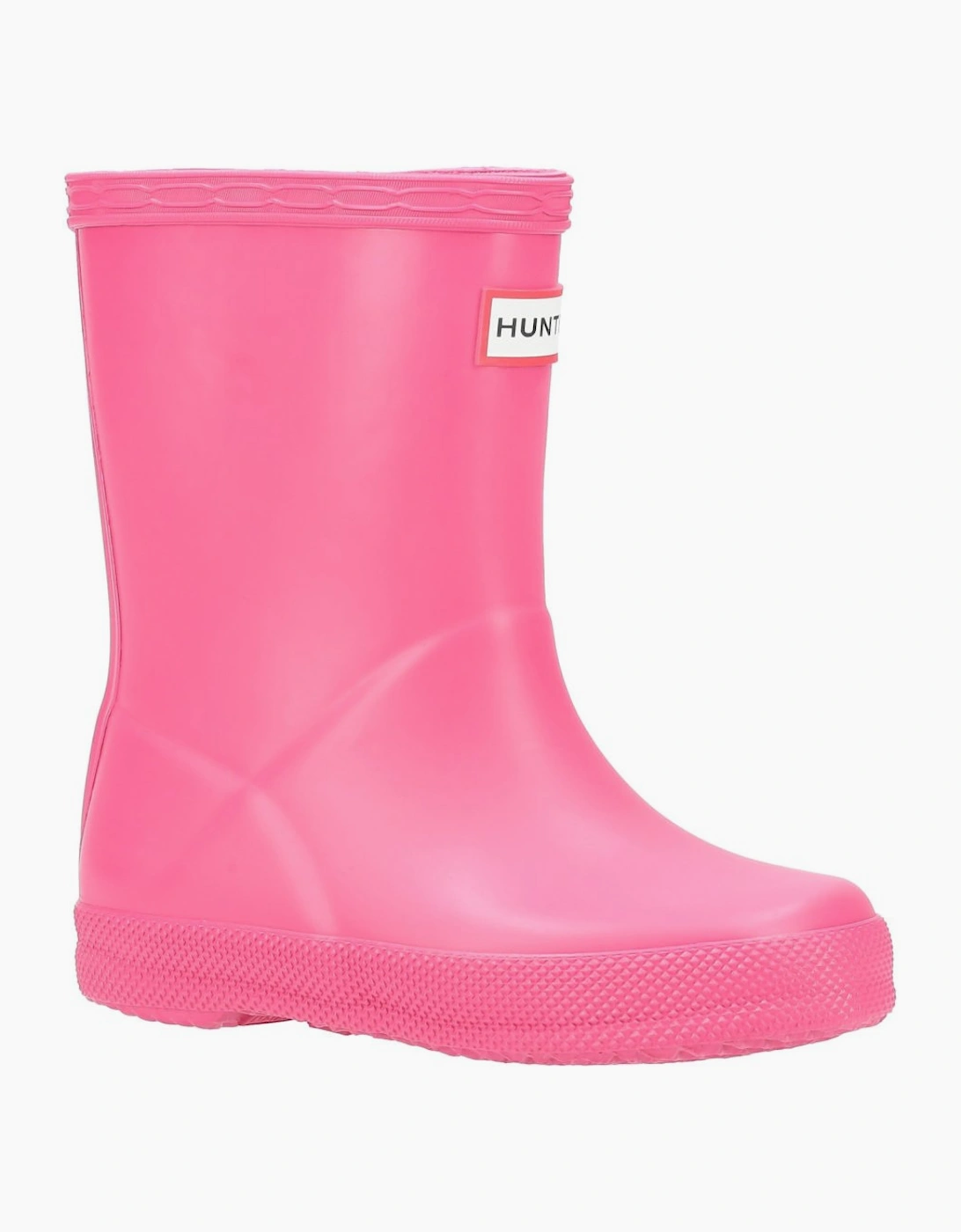 Hunter Girls Pink 'S First Matte Wellingtons  Years/6 Size 6 Kids