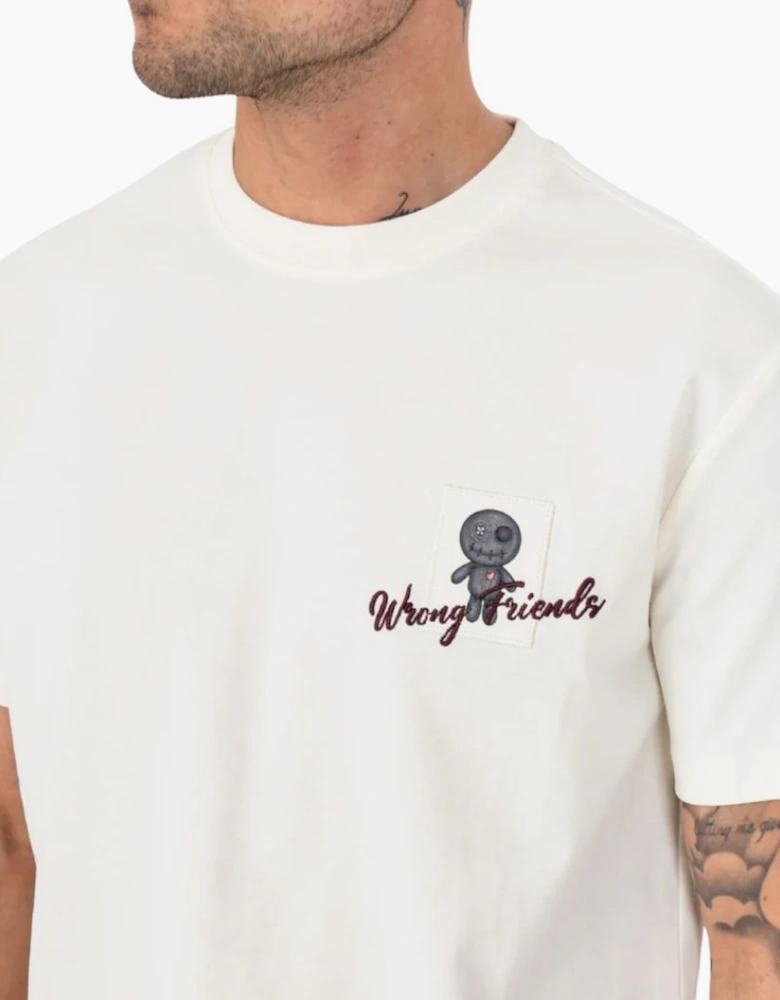 Wrong Friends Baltimore Coconut White T-Shirt