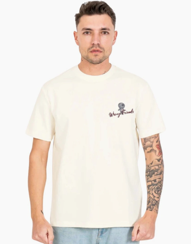 Wrong Friends Baltimore Coconut White T-Shirt
