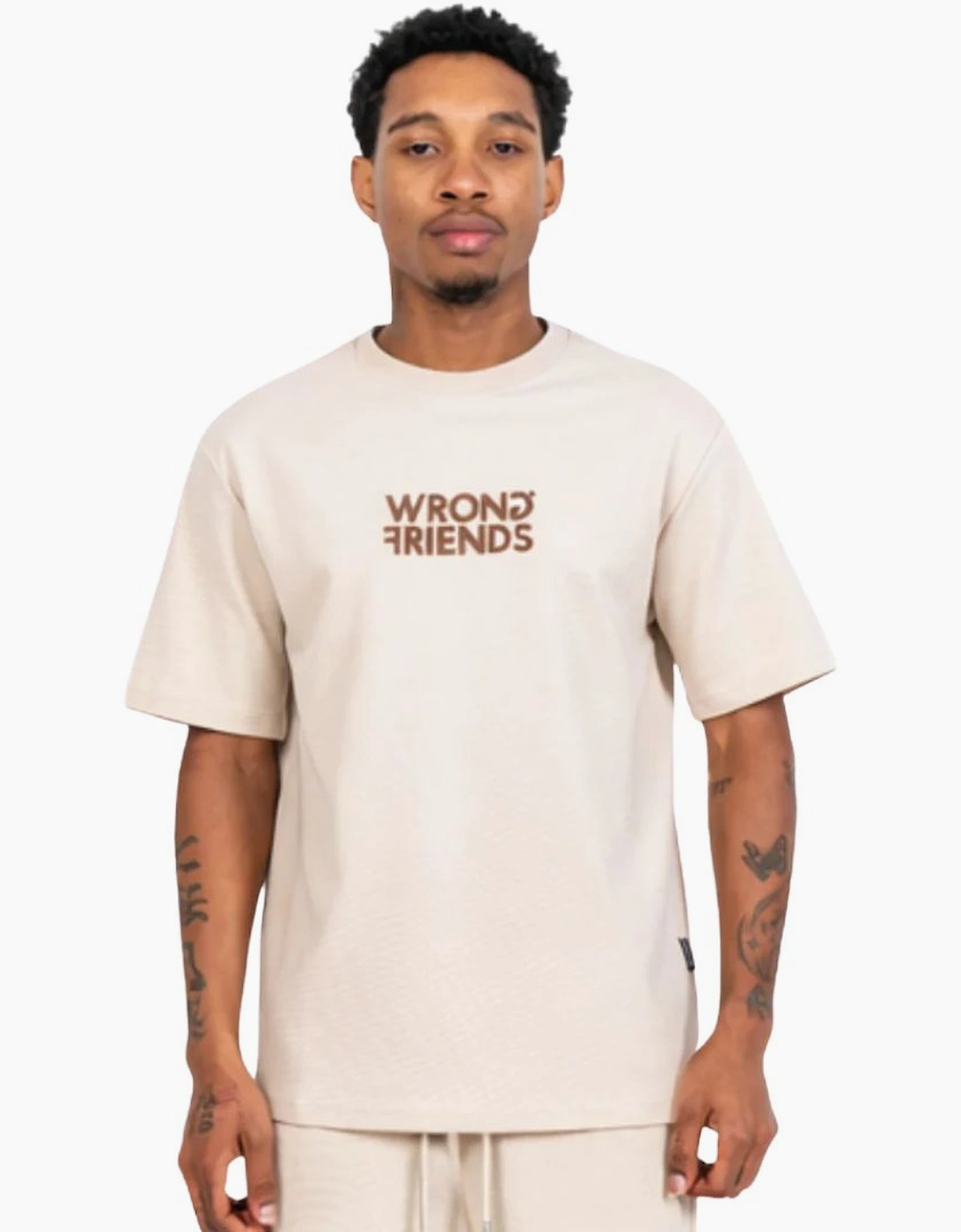 Wrong Friends Santiago Sand T-Shirt, 4 of 3