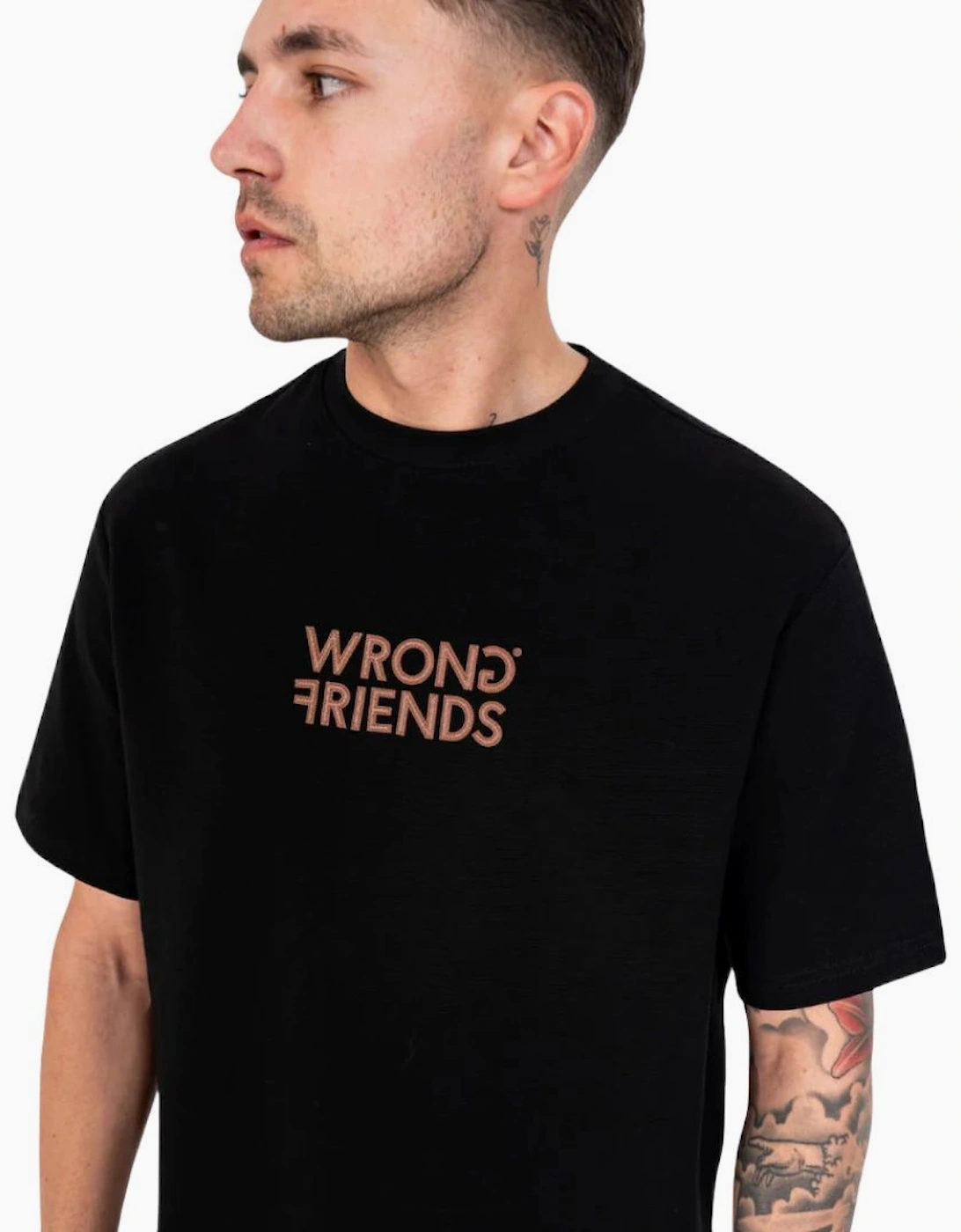 Wrong Friends Santiago Black T-Shirt