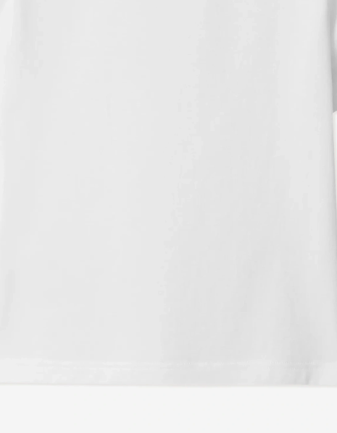 Burberry Boys Cedar Colourful EKD T-Shirt in White