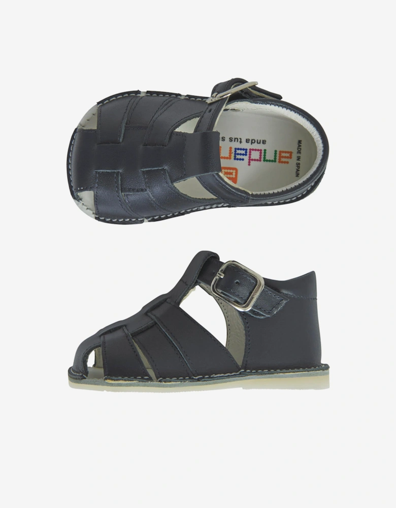 Andanines Baby Unisex Leather Sandals