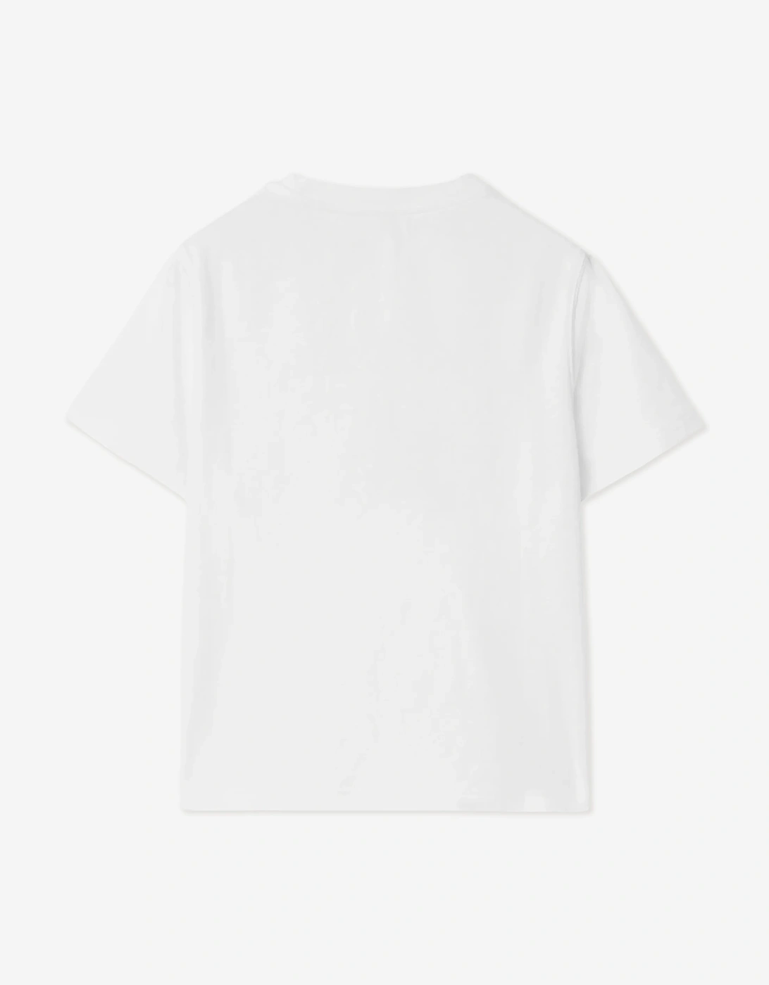 Burberry Girls Cedar Stamp EKD T-Shirt in White