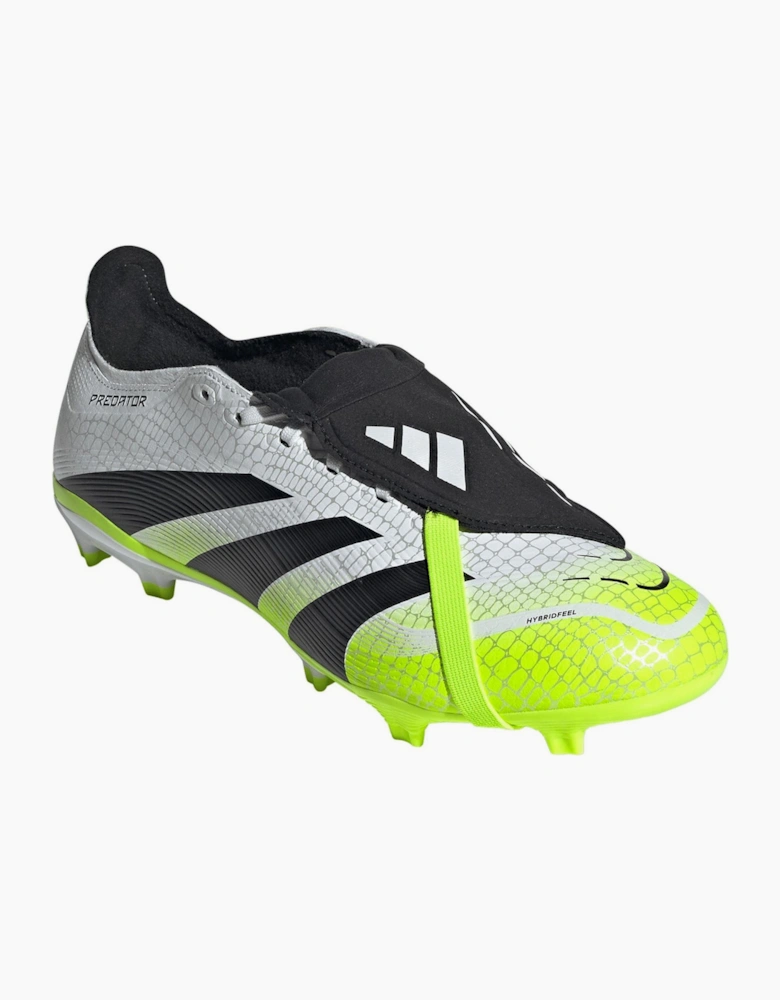 Predator League Fold Over Tongue Firm Ground Football Boots