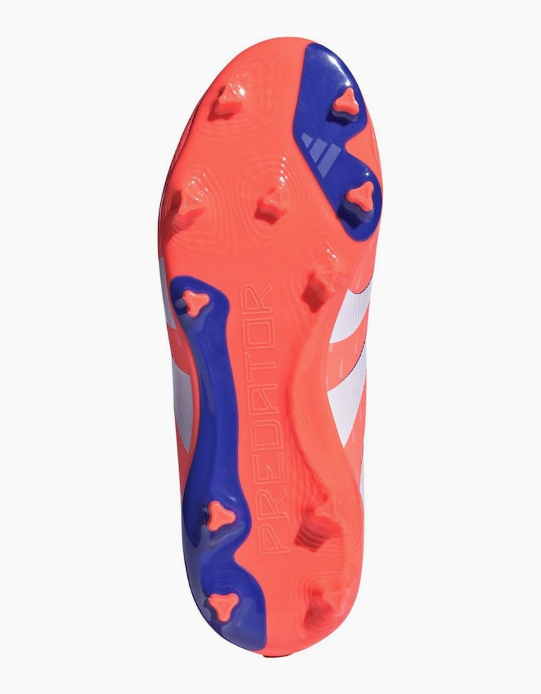 Predator 3 Childrens Laceless Firm Ground Football Boots
