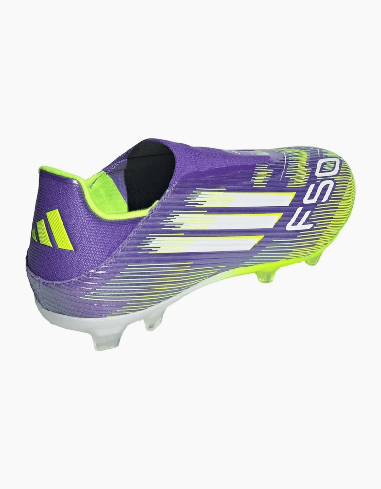 League Laceless Adults Firm Ground Football Boots