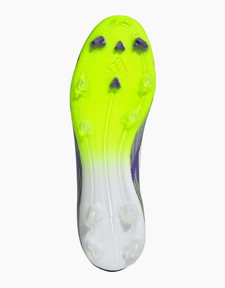 League Laceless Adults Firm Ground Football Boots