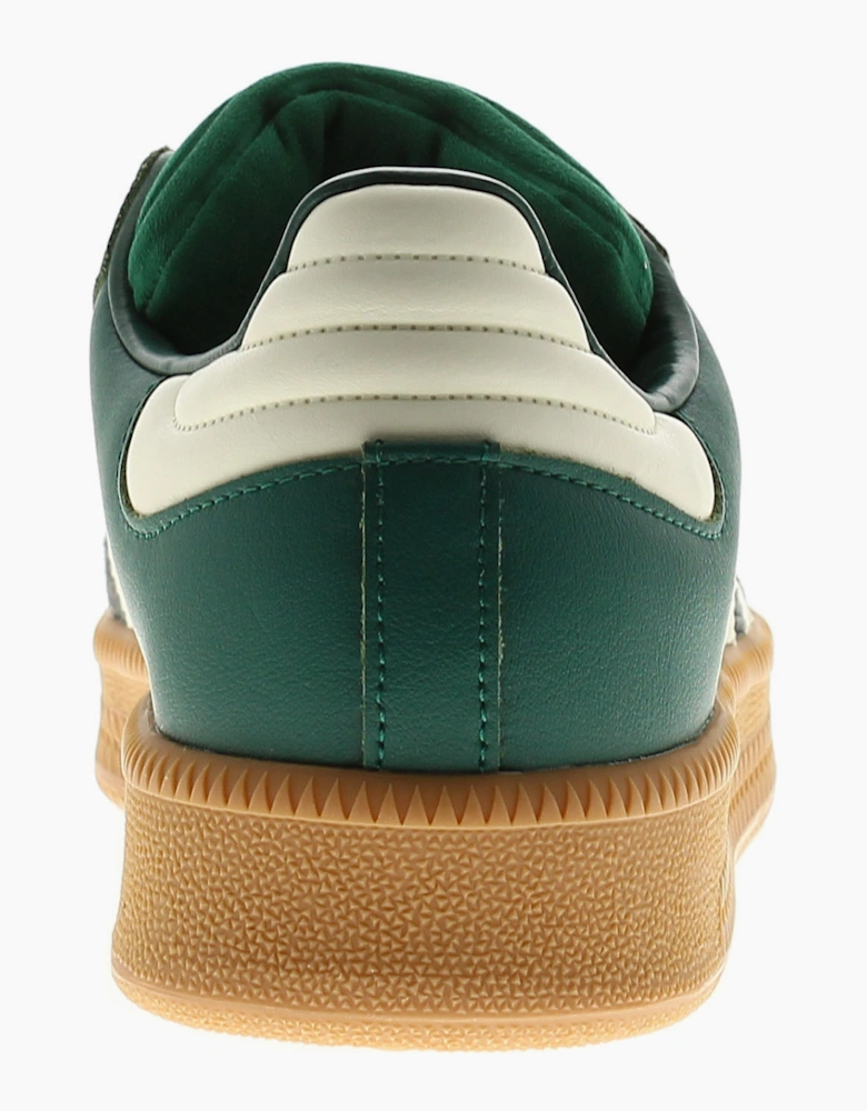 Adidas Originals Mens Trainers Samba Xlg Leather Lace Up emerald green white UK