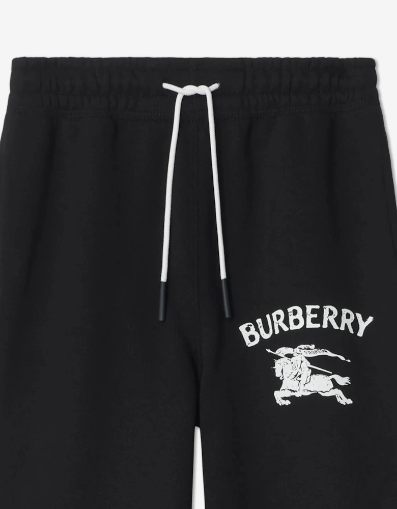 Burberry Boys Jackson EKD Joggers in Black