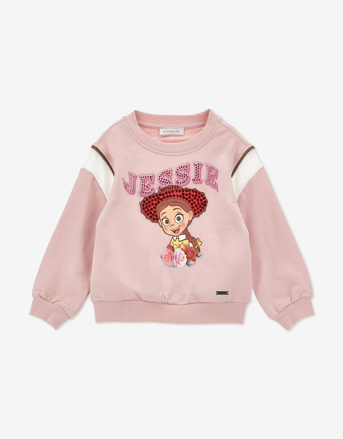 Monnalisa Girls Disney Toy Story Jessie Sweatshirt in Pink, 5 of 4