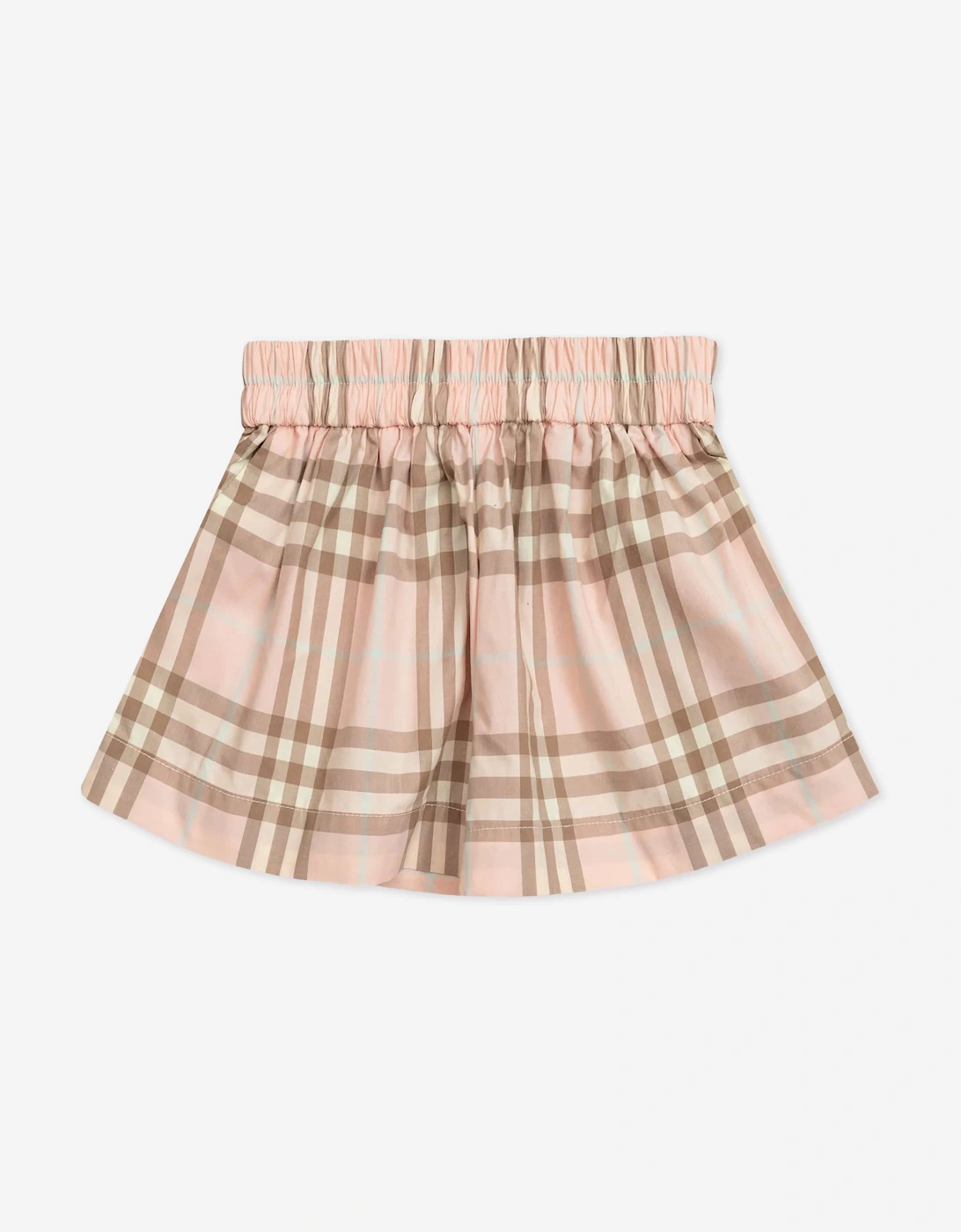 Burberry Girls Pink Baby Marcy Cotton Check Shorts In  3 Years Size 3 Yrs Kids