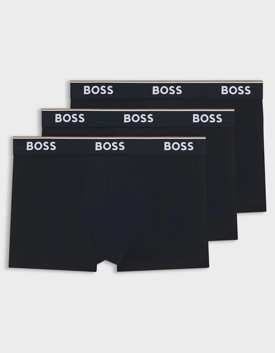 BOSS Orange 3 Pack Mens Power Trunks NOS - Open Blue 480