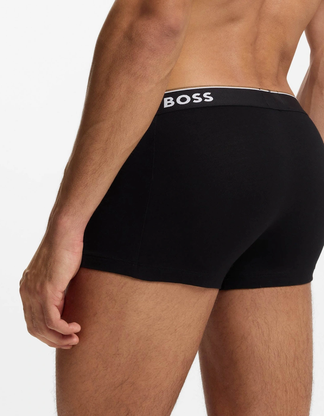 BOSS Orange 3 Pack Mens Power Trunks NOS - Open Grey 061