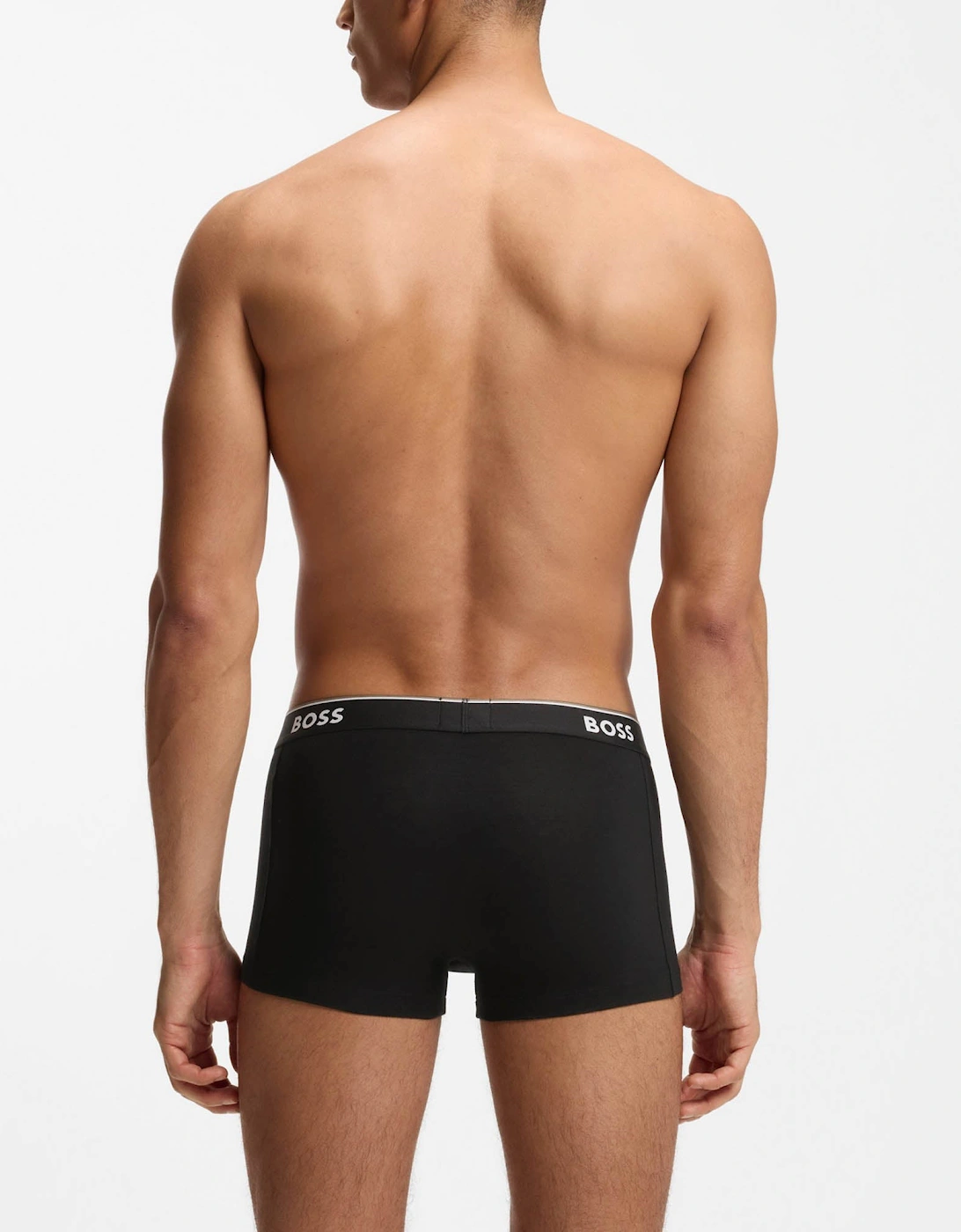 BOSS Orange 3 Pack Mens Power Trunks NOS - Open Grey 061